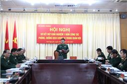 Bộ Quốc phòng tổ chức Hội nghị trực tuyến sơ kết rút kinh nghiệm công tác phòng, chống dịch Covid-19